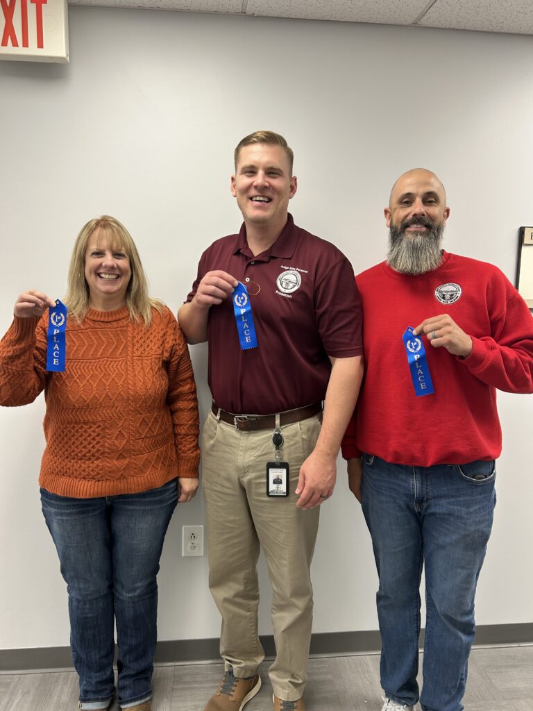 First place winners of chili cook off