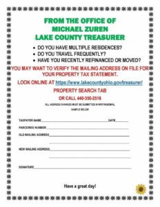 lake county real estate taxes paid